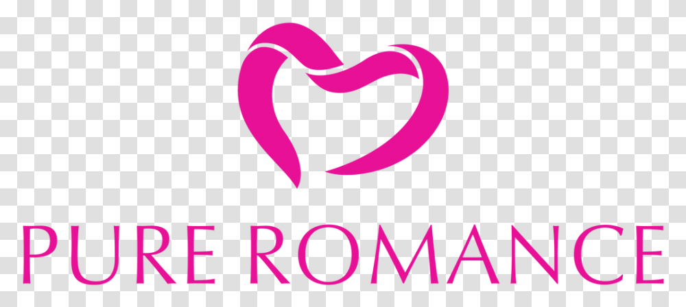 Pure Romance Logo, Purple, Heart Transparent Png