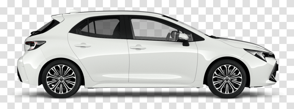 Pure White New Toyota Corolla Hatchback Toyota Corolla Touring Sports 2019 White, Sedan, Car, Vehicle, Transportation Transparent Png