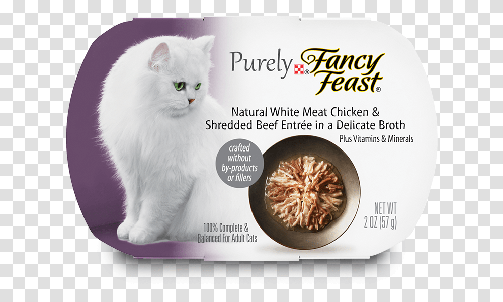 Purely Fancy Feast, Cat, Pet, Mammal, Animal Transparent Png
