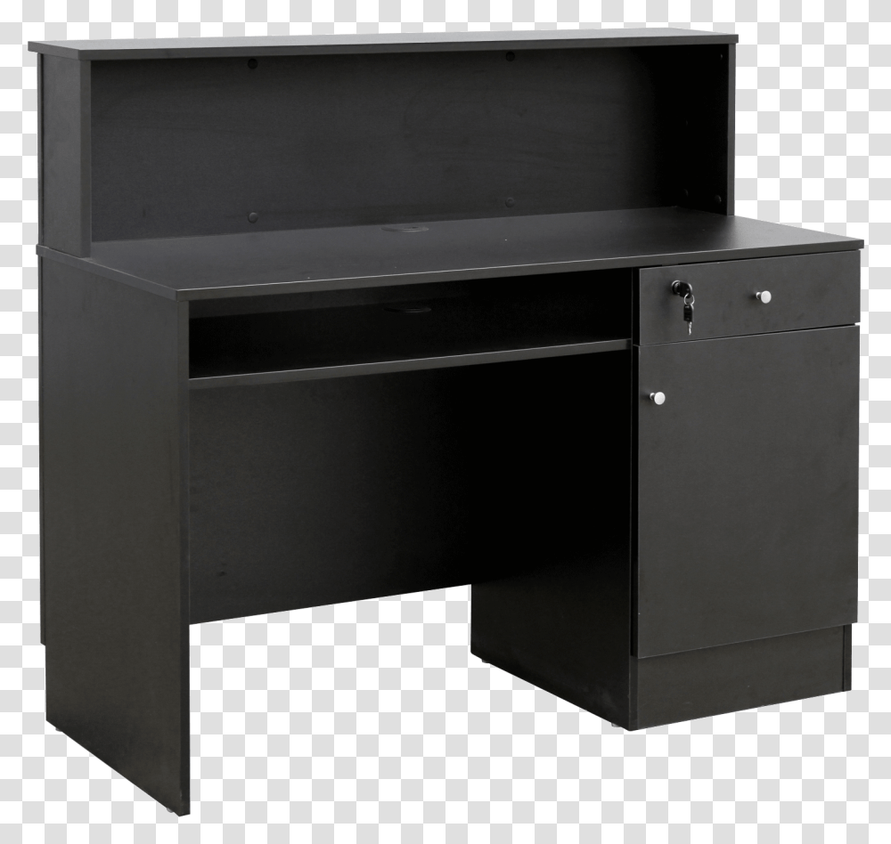 Puresana 48 Inch Reception Desk, Furniture, Table, Computer, Electronics Transparent Png