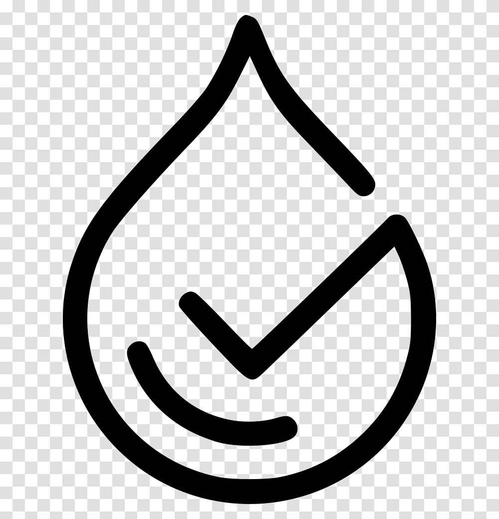 Purify Water Good Healthy Perfect Water Health Icon, Stencil, Logo, Trademark Transparent Png