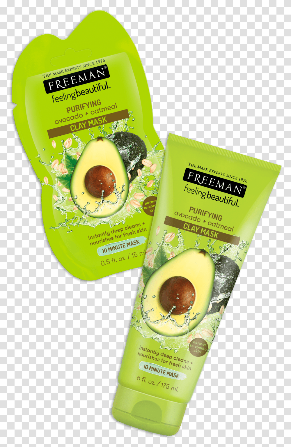 Purifying Avocado Oatmeal Clay Mask, Egg, Food, Plant, Fruit Transparent Png