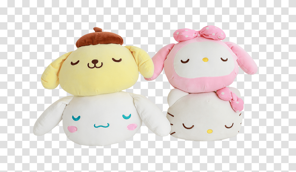 Purin Stuffed Animal Baby Dolls Kitty Soft, Cushion, Plush, Toy, Pillow Transparent Png