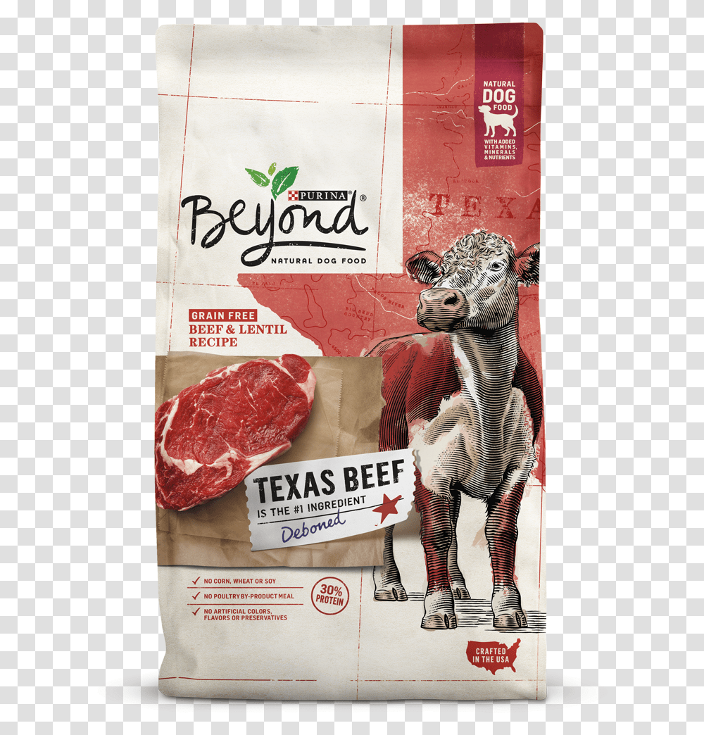 Purina Beyond Dog Food Grain Free Texas Beef, Steak, Butcher Shop Transparent Png