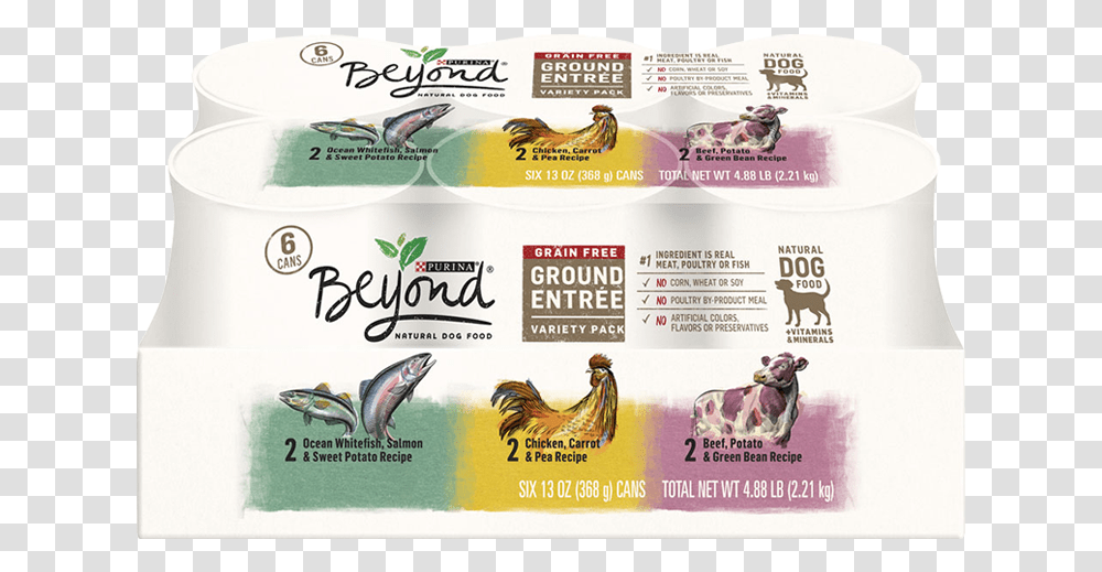 Purina Beyond Dog Food, Label, Poster, Advertisement Transparent Png