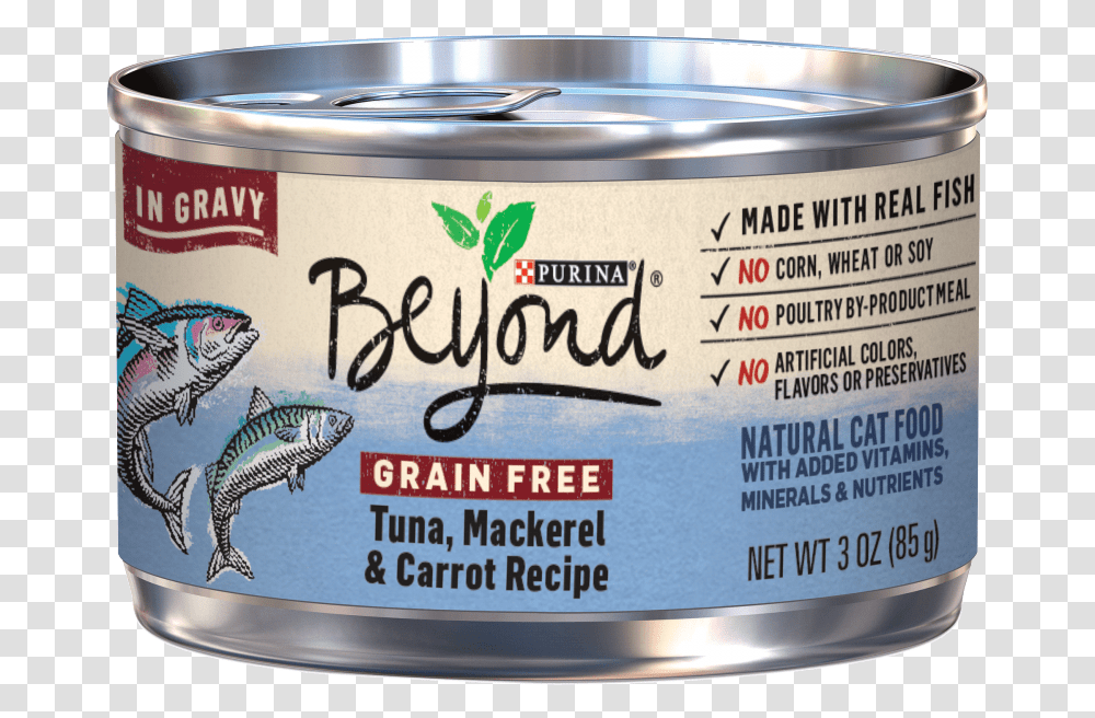 Purina Beyond Grain Free Tuna Mackerel Amp Carrot Recipe Purina Beyond Cat Food Wet, Canned Goods, Aluminium, Tin, Bird Transparent Png