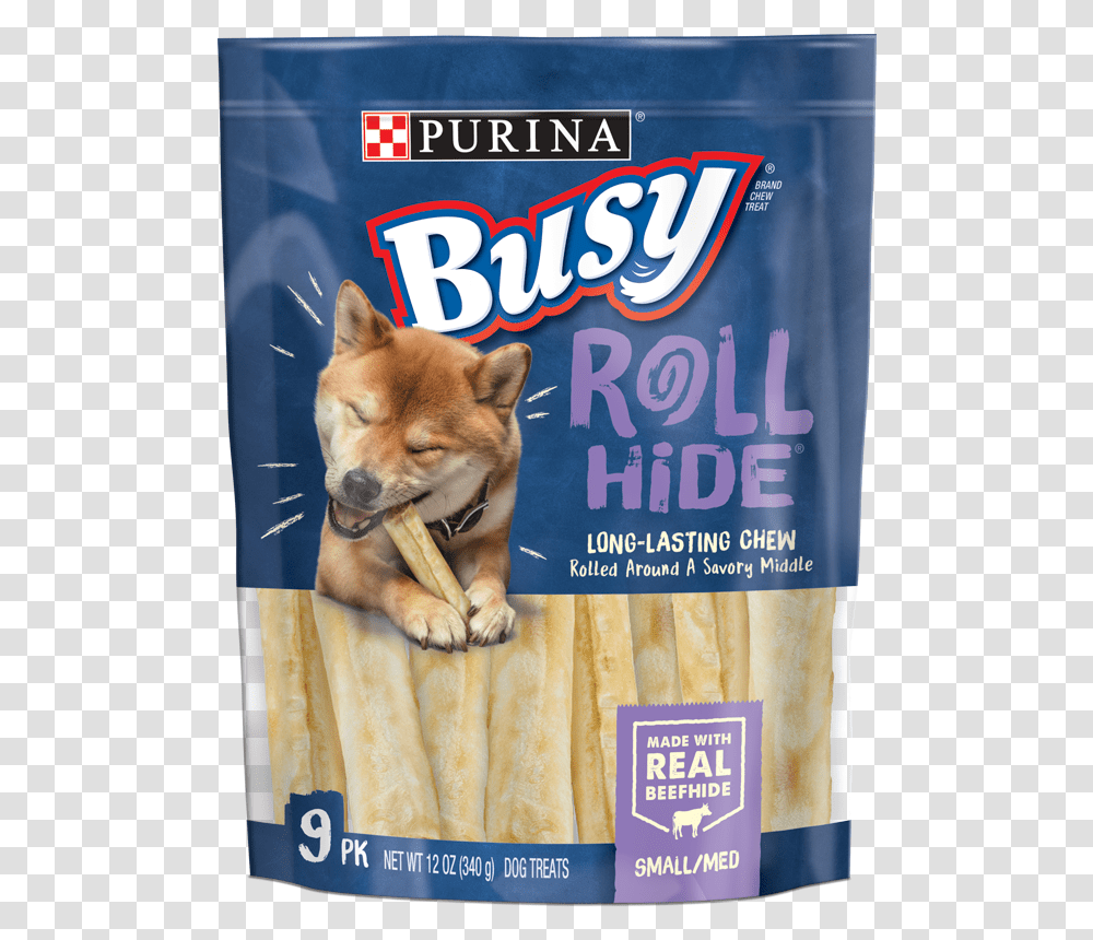 Purina Busy Jerky Wraps, Dog, Animal, Mammal, Advertisement Transparent Png