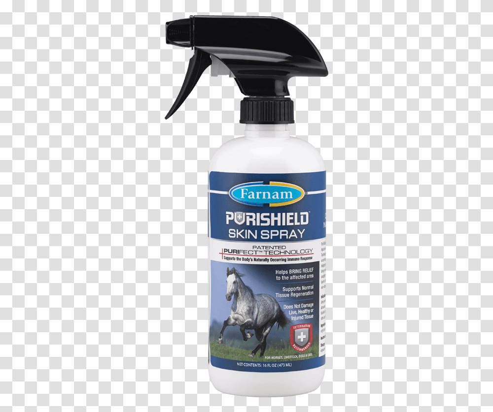 Purishield, Label, Horse, Bottle Transparent Png