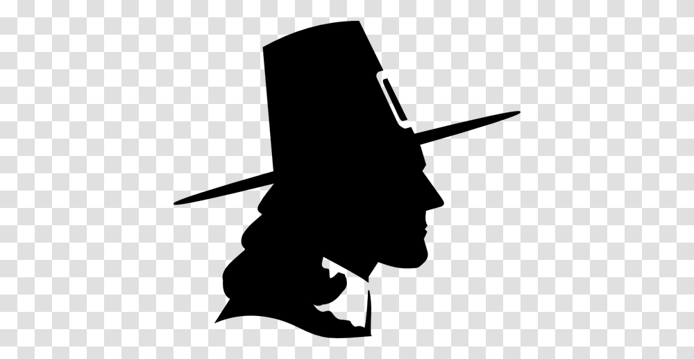 Puritan Silhouette Vector Image, Gray, World Of Warcraft Transparent Png