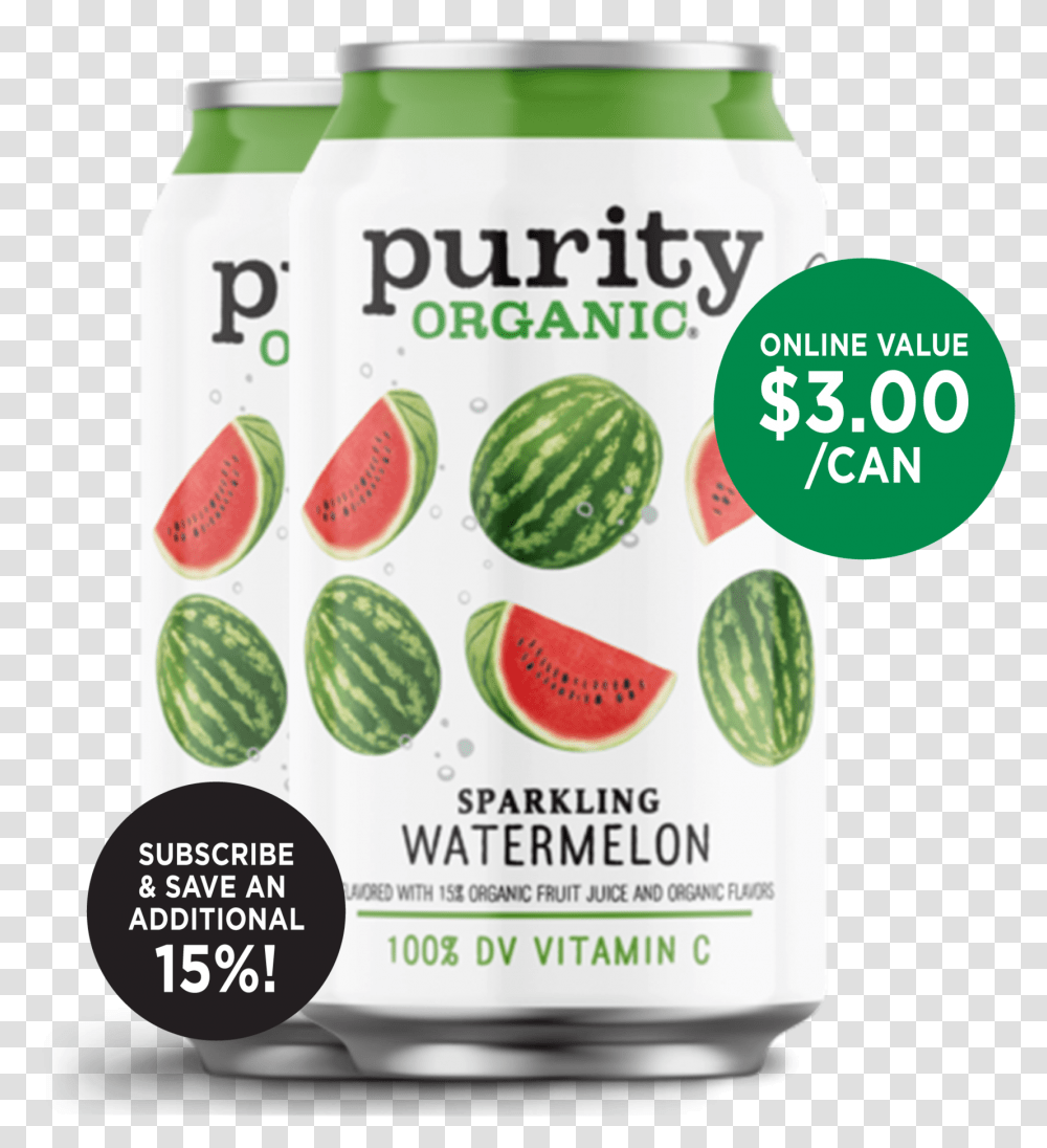 Purity Organic, Plant, Fruit, Food, Watermelon Transparent Png