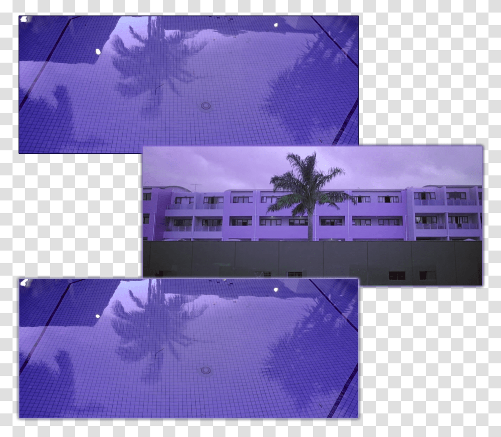 Purple Aesthetic Aesthetics Collage Water Trend Architecture Transparent Png