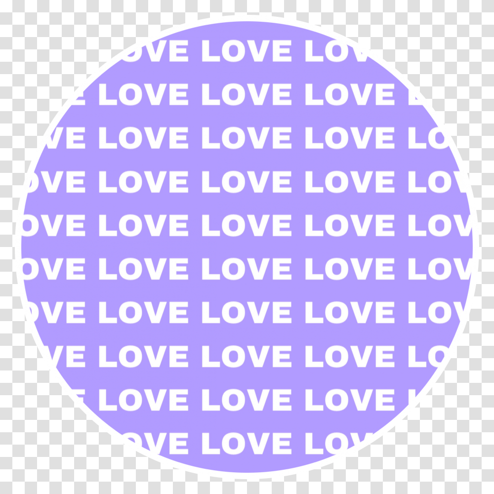 Purple Aesthetic Pastel Icon Circle Love Tumblr Circle, Word, Sphere, Label Transparent Png