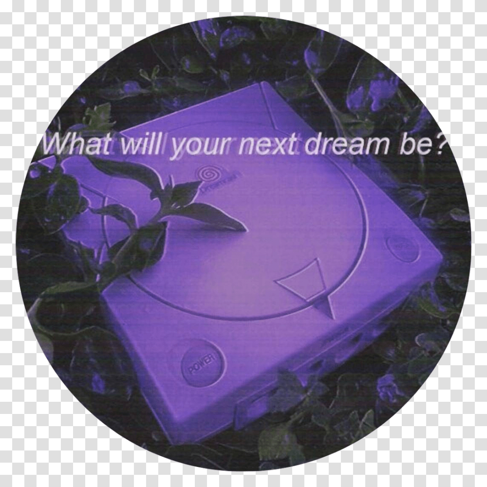 Purple Aesthetic Tumblr Pastel Quotes Quote Illegal Aesthetic, Disk, Dvd Transparent Png