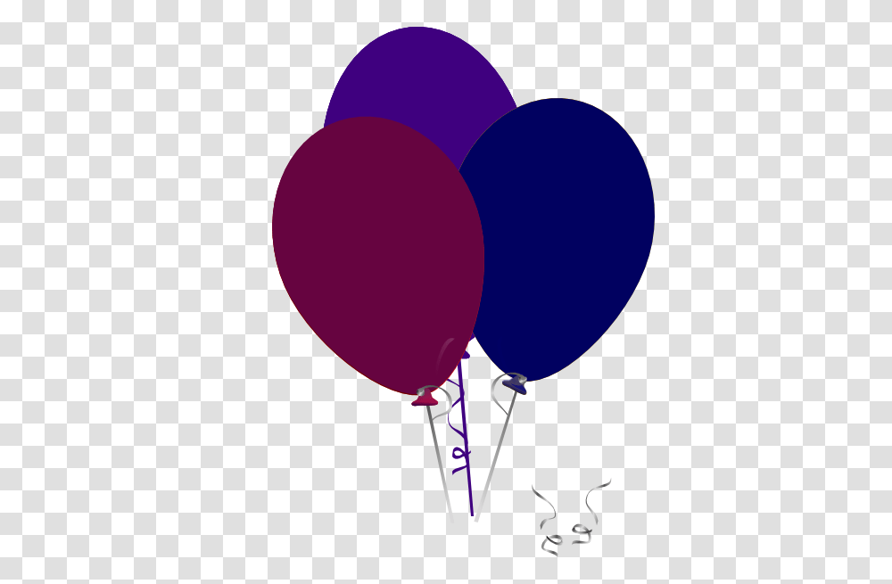 Purple And Blue Balloons Clip Art For Web Transparent Png