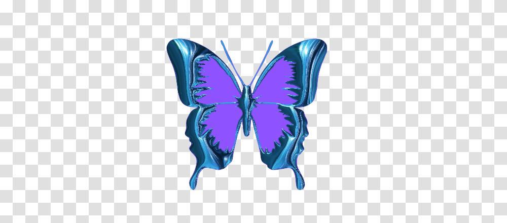 Purple And Blue Butterfly Clipart Clip Art Images, Ornament, Pattern, Fractal Transparent Png