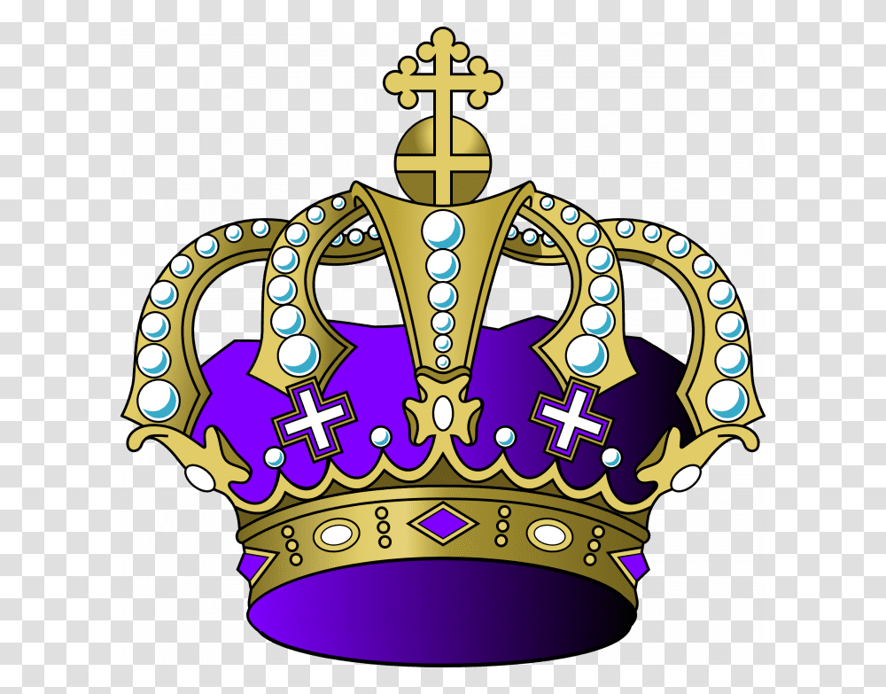 Purple And Gold Crown, Accessories, Accessory, Jewelry Transparent Png