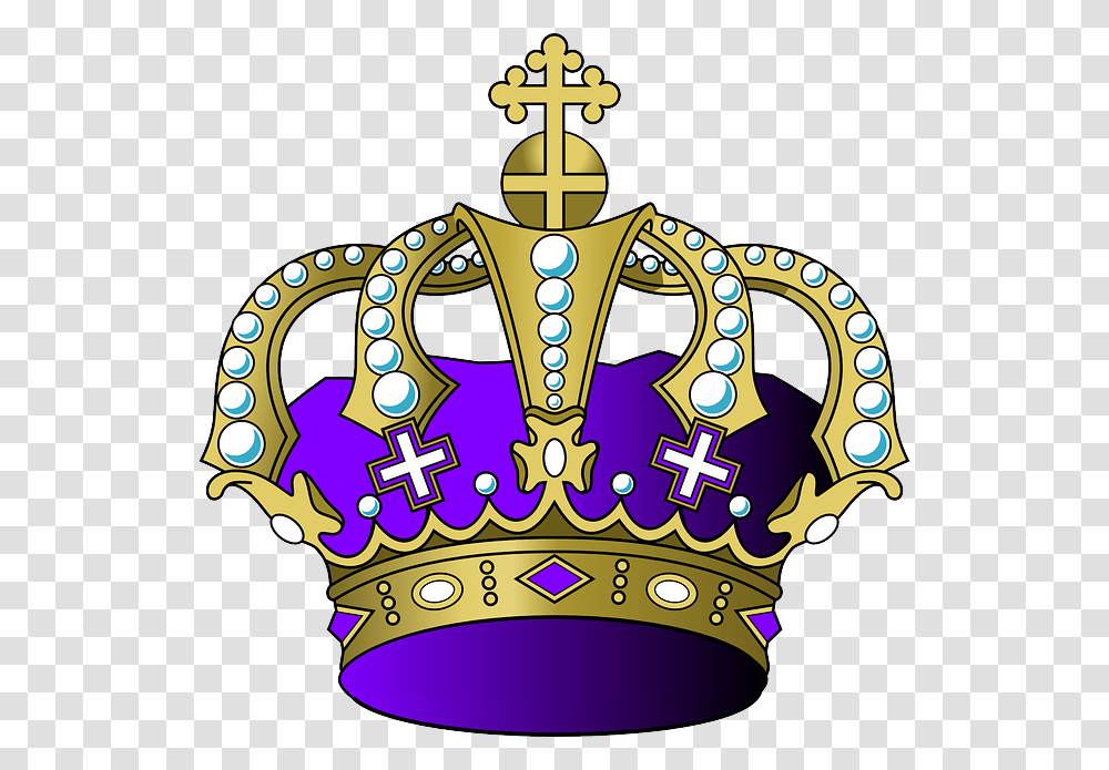 Purple And Gold Crown, Accessories, Accessory, Jewelry Transparent Png