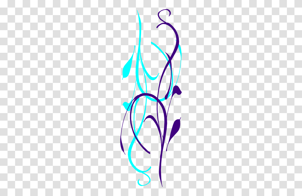 Purple And Teal Wedding Corner Art Clip Art, Floral Design, Pattern Transparent Png