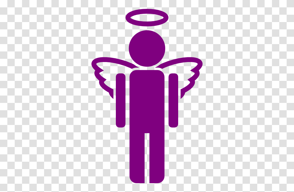 Purple Angel Large Size, Logo, Trademark, Furniture Transparent Png