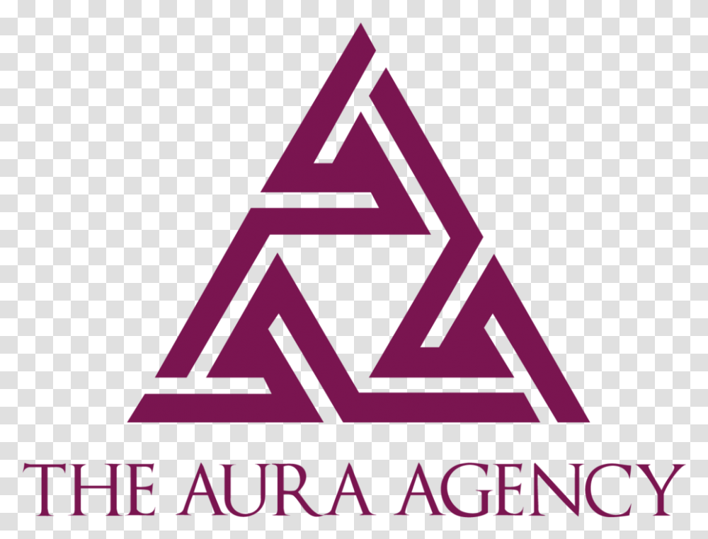 Purple Aura Triangle Transparent Png