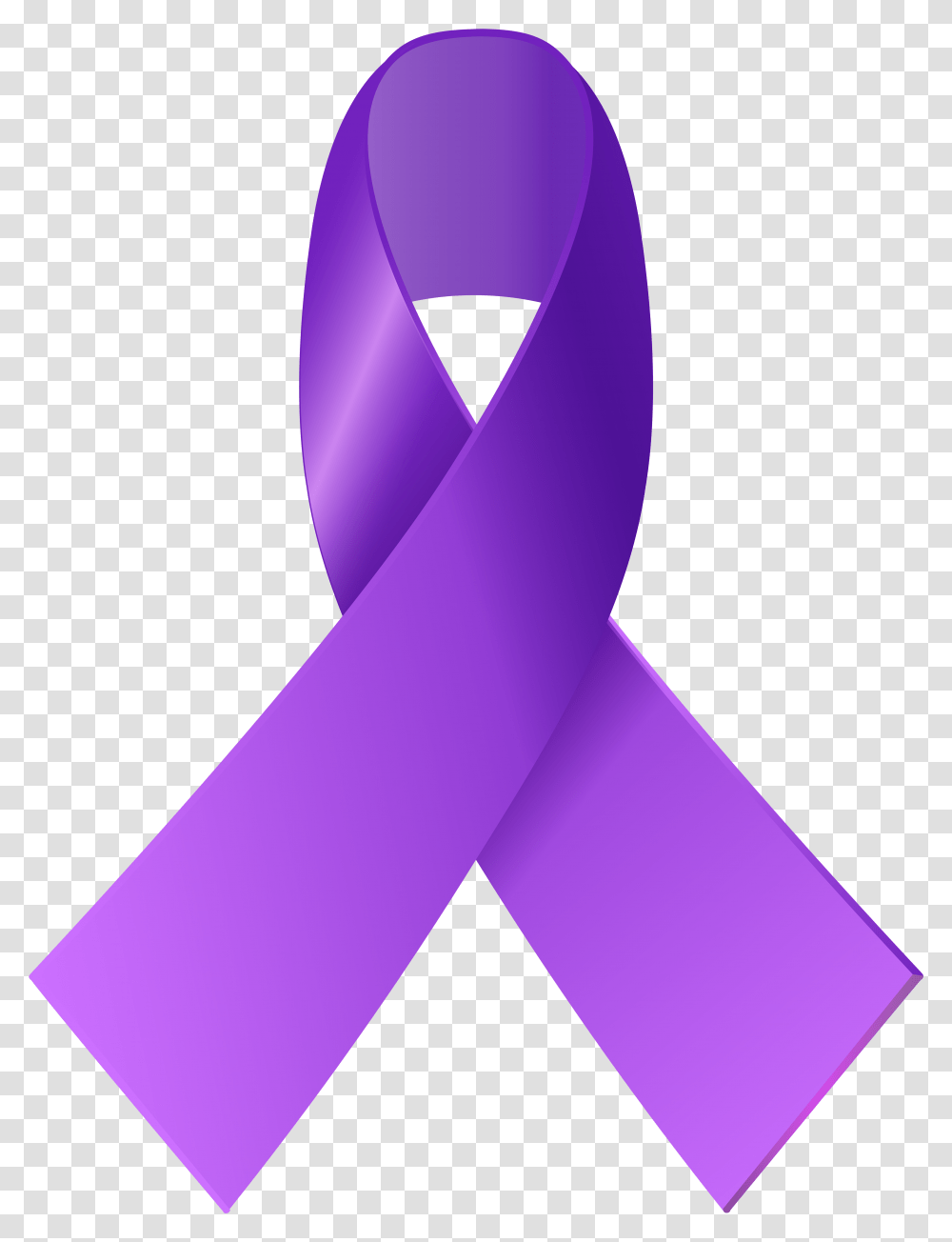 Purple Awareness Ribbon Clip Art Purple Awareness Ribbon, Pants Transparent Png