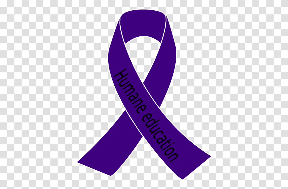 Purple Awareness Ribbon Clip Art, Sash Transparent Png
