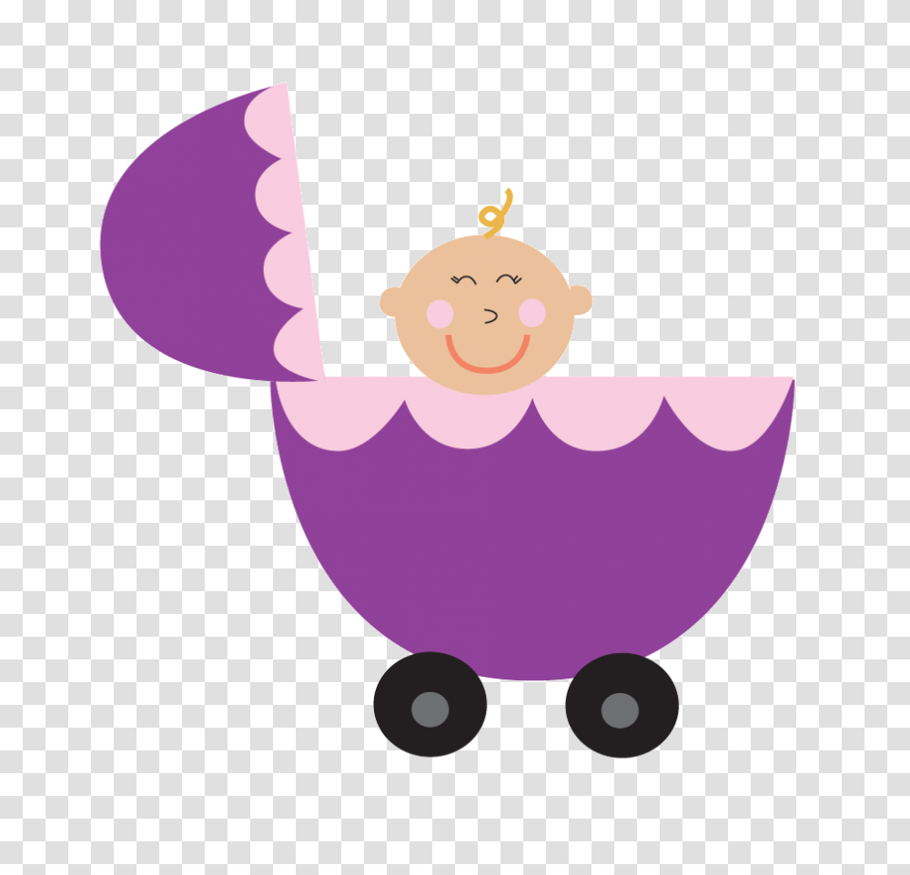 Purple Baby Carriage Clipart, Photography, Tub, Washing Transparent Png