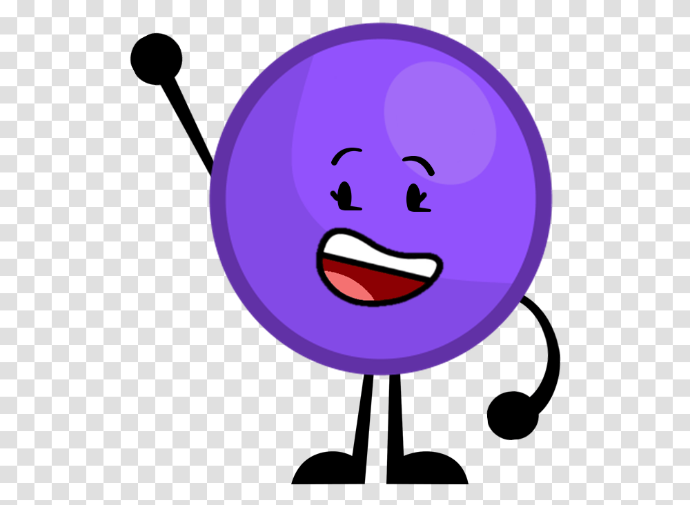 Purple Ball Object Object Show Fanonpedia Ball, Bowling, Bowling Ball, Sport, Sports Transparent Png