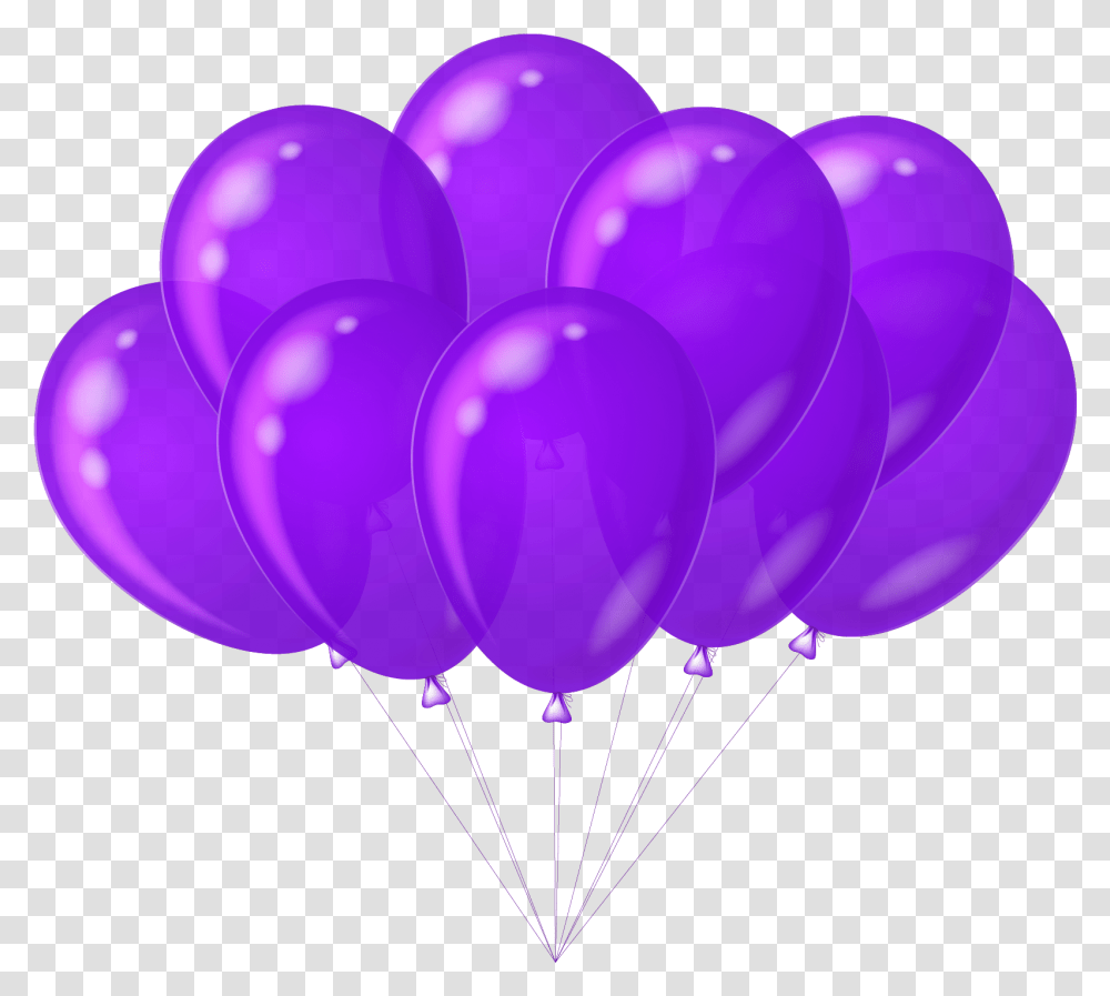 Purple Balloons Clip Art Transparent Png