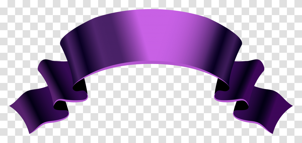 Purple Banners Ideal Vistalist Purple Ribbon Banner, Cylinder, Jewelry, Accessories, Accessory Transparent Png