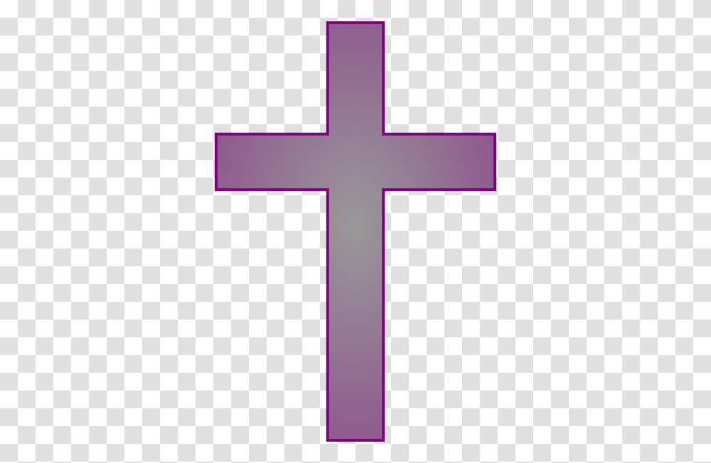 Purple Baptism Cross Clip Art, Crucifix Transparent Png