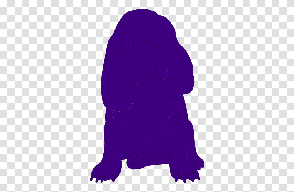 Purple Basset Hound Clip Art, Apparel, Sleeve, Long Sleeve Transparent Png