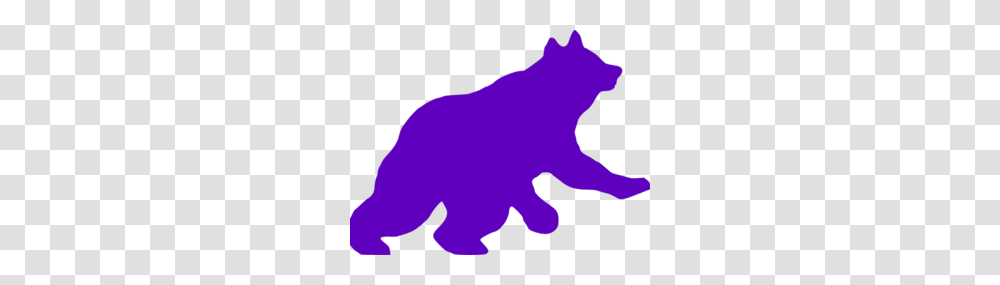 Purple Bear Clip Art For Web, Silhouette, Mammal, Animal, Person Transparent Png