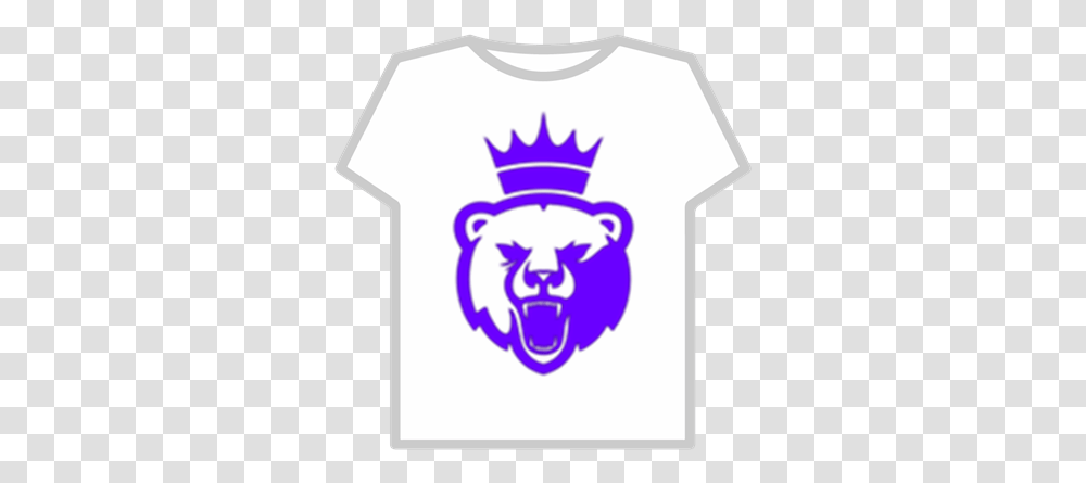 Purple Bear Logo Roblox Bear Logo, Clothing, T-Shirt, Jersey, Sleeve Transparent Png