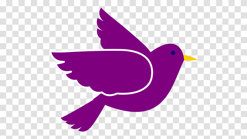 Purple Bird Clip Art Red Bird Flying Clipart, Animal, Sea Life, Mammal Transparent Png