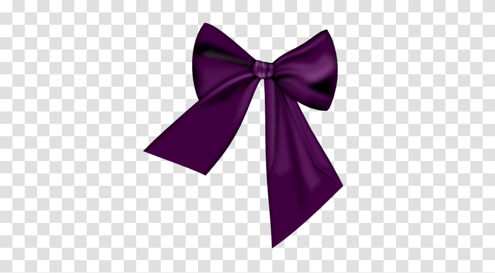 Purple Bow, Sash, Velvet Transparent Png