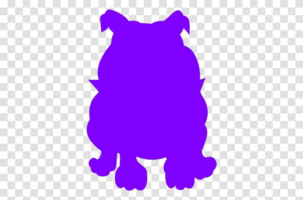 Purple Bulldog Svg Clip Art For Bulldog, Silhouette, Person, Human Transparent Png