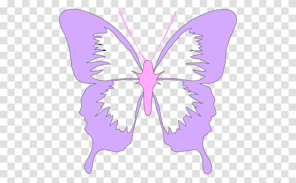 Purple Butterflies Clipart Purple And Pink Butterfly Clipart, Pattern, Ornament, Flower Transparent Png