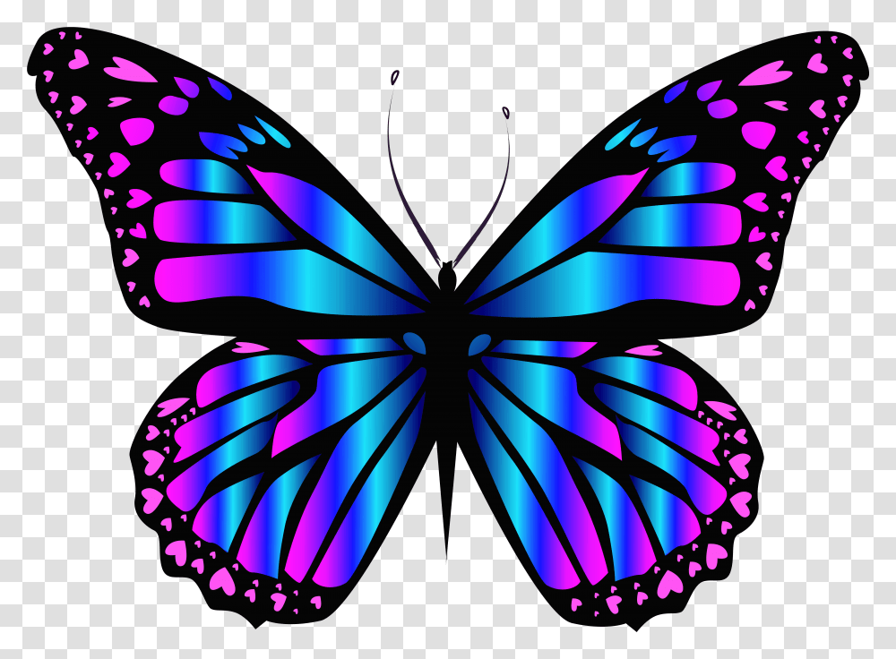 Purple Butterfly Clip Art, Ornament, Pattern, Animal Transparent Png