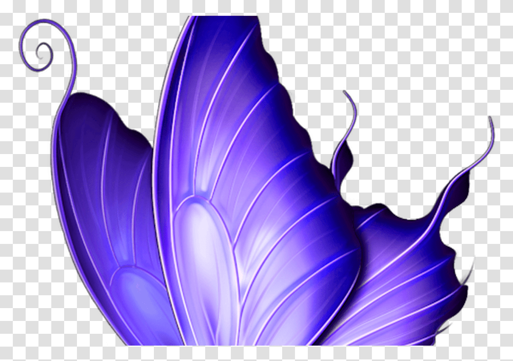 Purple Butterfly Clipart Freeuse Free Blue Butterfly Vector, Graphics, Ornament, Pattern, Fractal Transparent Png