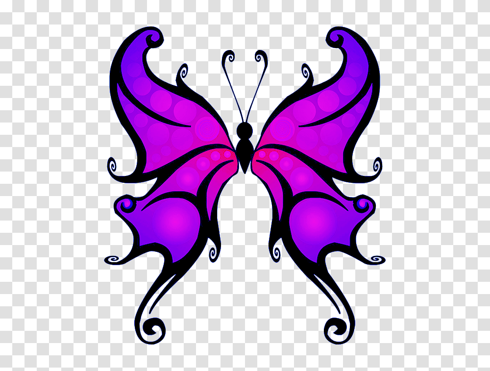 Purple Butterfly Clipart, Pattern, Floral Design, Ornament Transparent Png