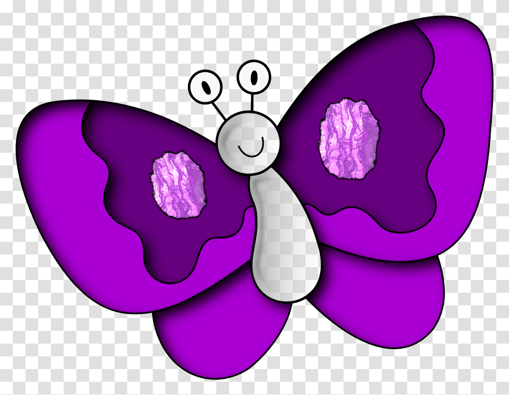 Purple Butterfly Paru Paro Clipart, Animal, Bird, Graphics, Leisure Activities Transparent Png