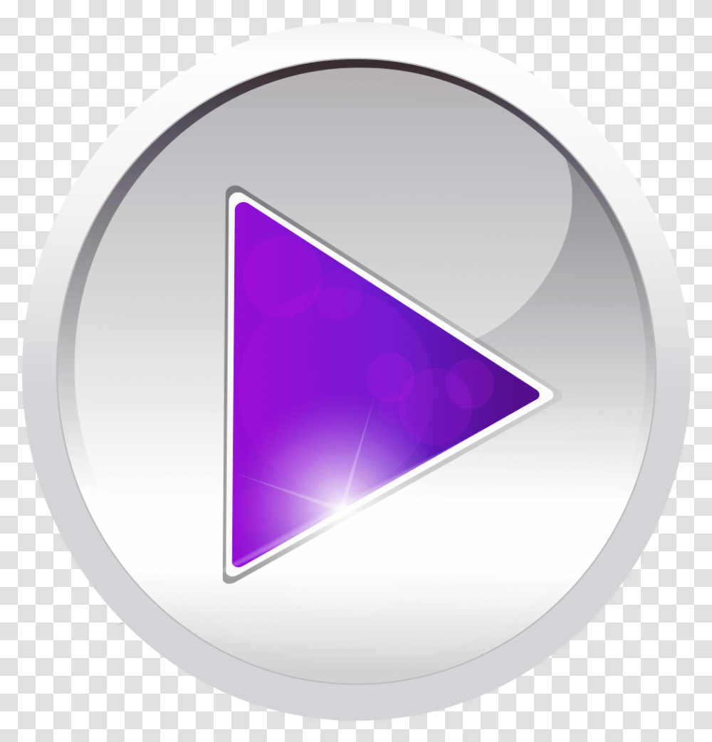 Purple Button Creative Hand Circle, Triangle Transparent Png