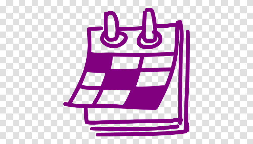 Purple Calendar Icon Free Purple Calendar Icons Calendar Icon Green, Text, Cushion, Pillow Transparent Png