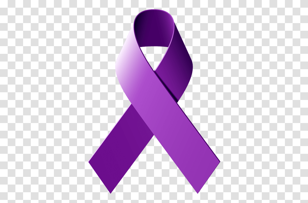 Purple Cancer Ribbon Clip Art Clip Art, Sash, Tie, Accessories, Accessory Transparent Png