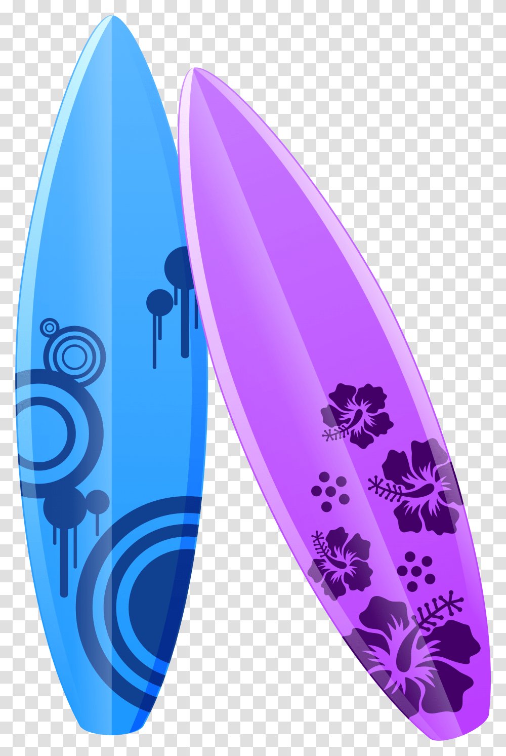 Purple Cartoon Surfboard Download Background Surfboards, Sea, Outdoors, Water, Nature Transparent Png