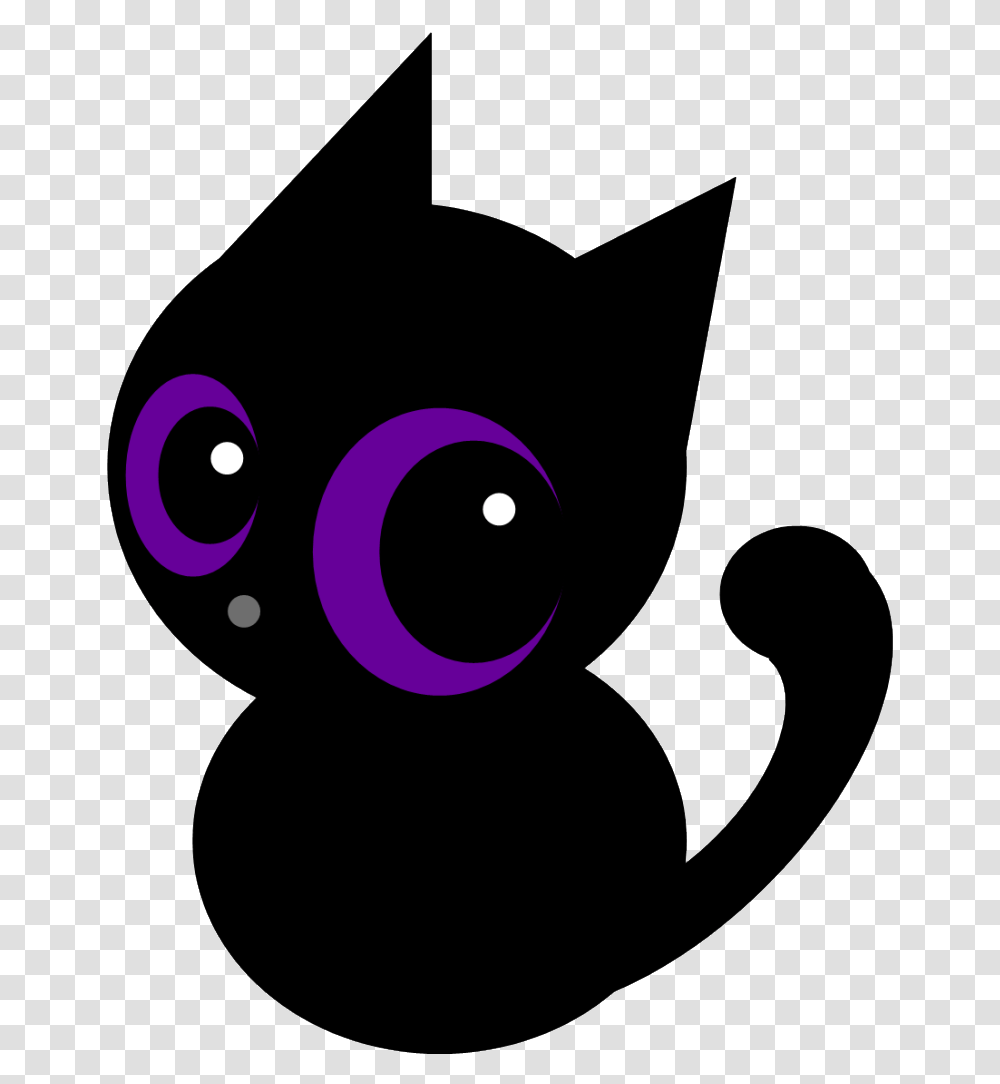 Purple Cat Black Cats Pretty Pictures Cat Eyes Cat, Animal, Pet, Mammal Transparent Png