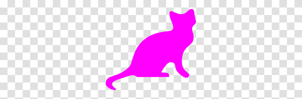 Purple Cat Silhouette Clip Art, Mammal, Animal, Pet, Person Transparent Png