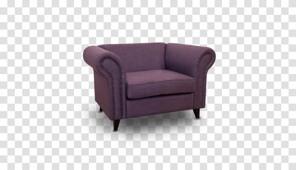 Purple Chair Image Arm Chair Background, Furniture, Couch, Armchair, Cushion Transparent Png