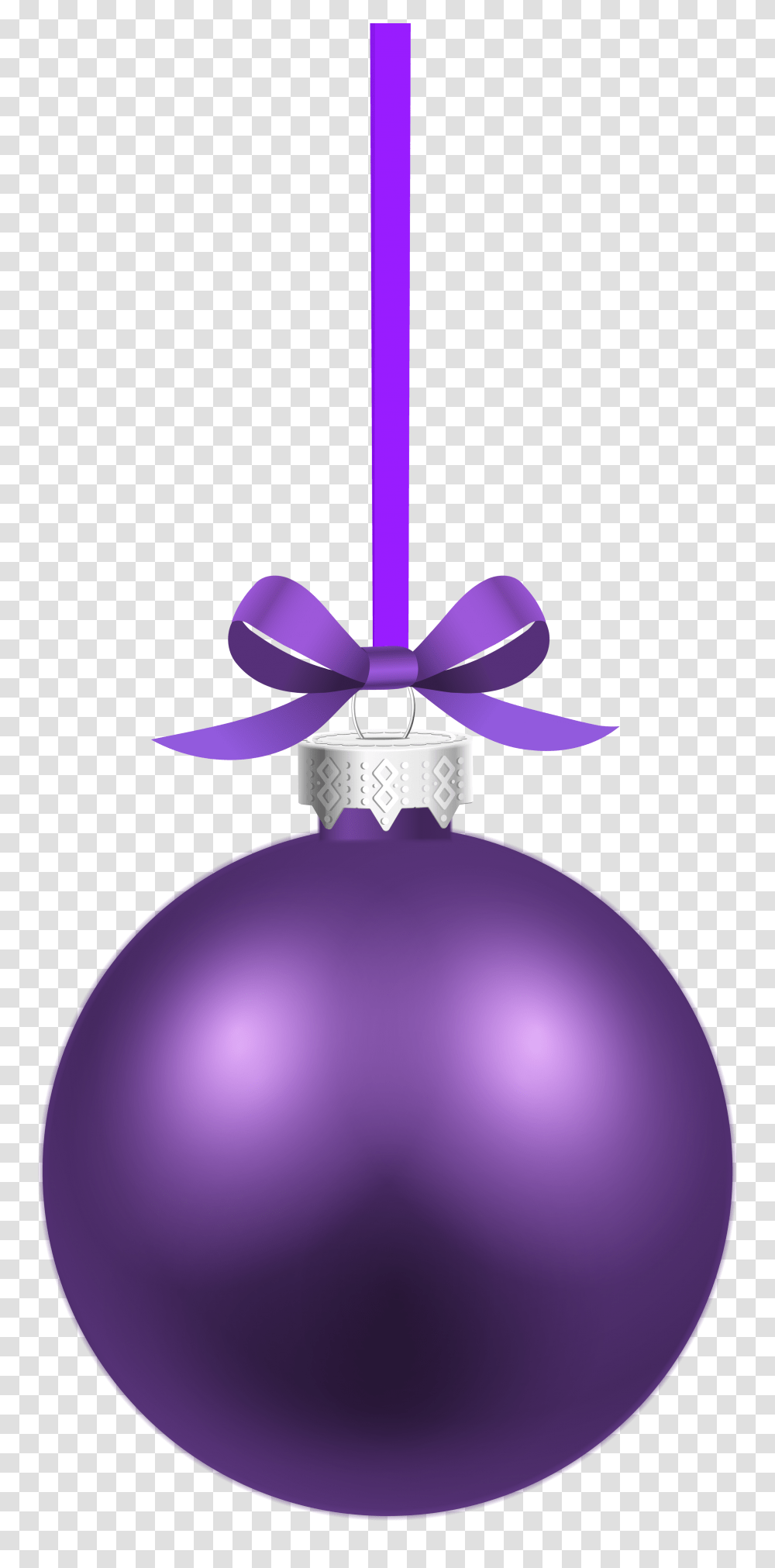 Purple Christmas Hanging Ball Clipart Gallery, Weapon, Weaponry, Bomb, Lamp Transparent Png